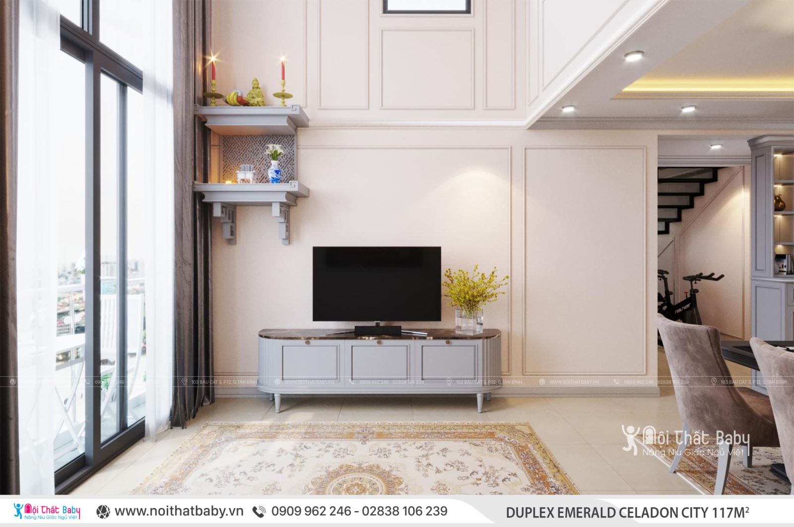Tổng hợp các mẫu thiết kế nội thất Chung cư Emerald Celadon City